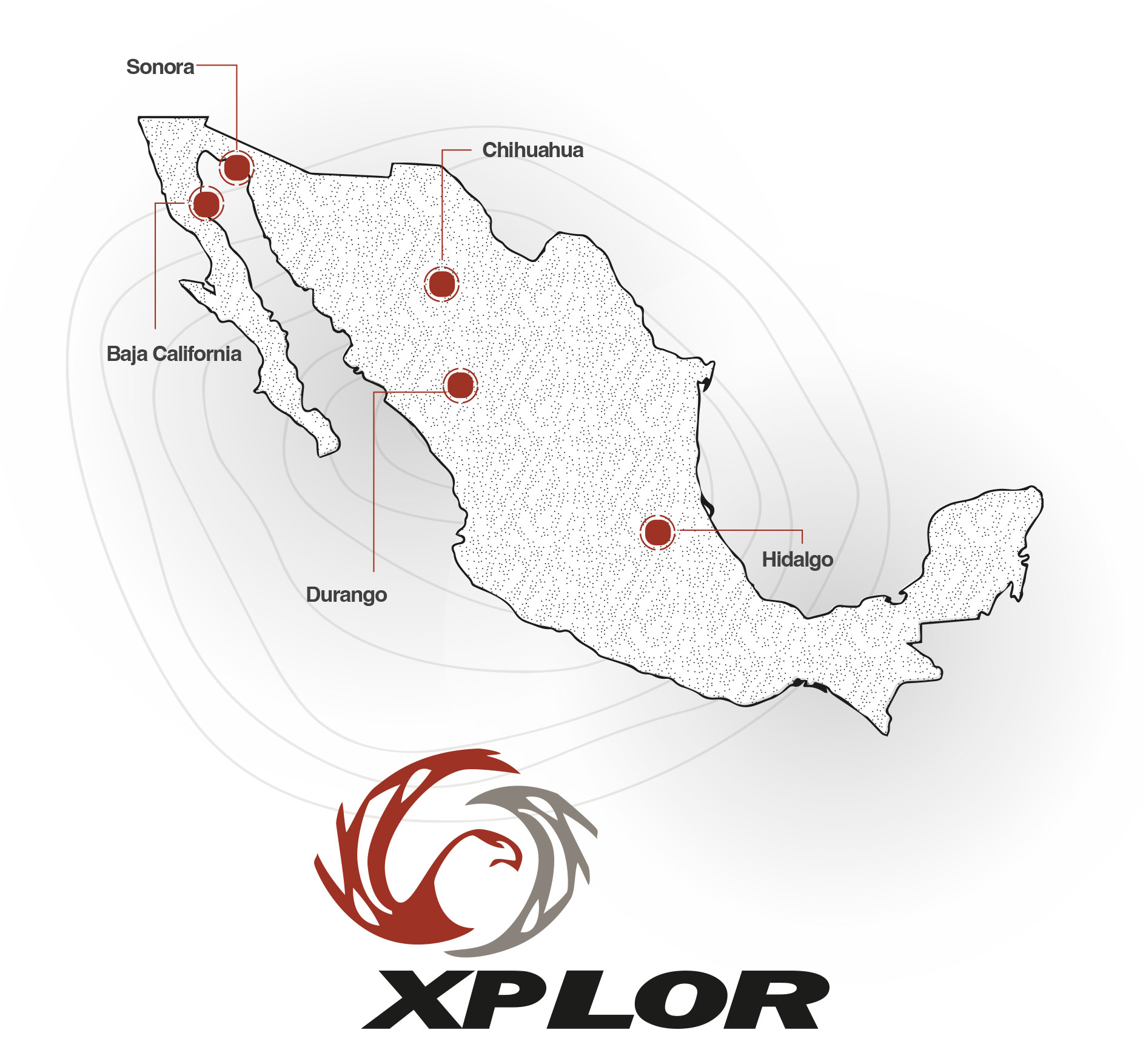 Mapa de Presencia Nacional XPLOR